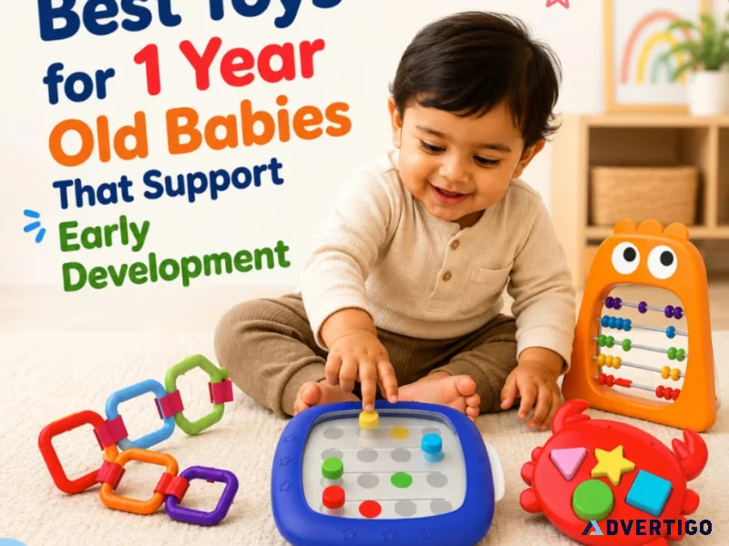 Best toys for 1 year old babies that support early development
