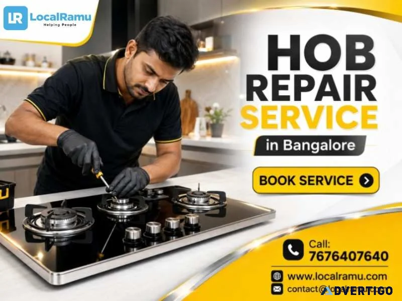 Expert hob repair service in bengaluru with localramu