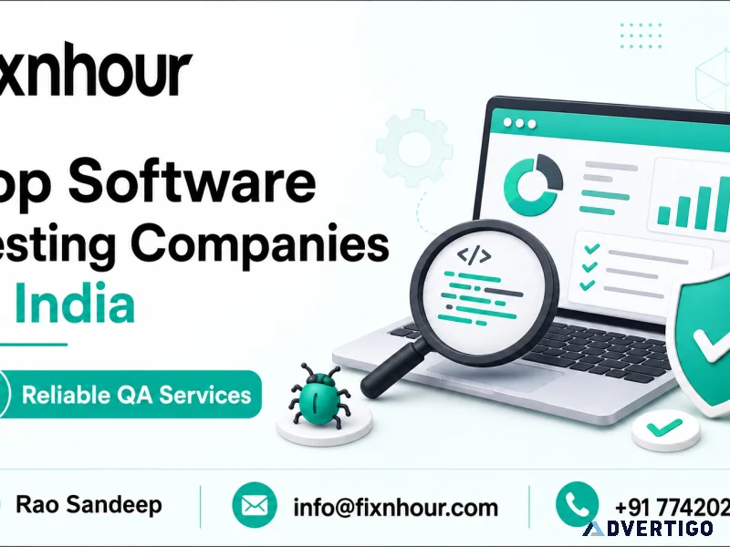 Top software testing companies in india for reliable qa services