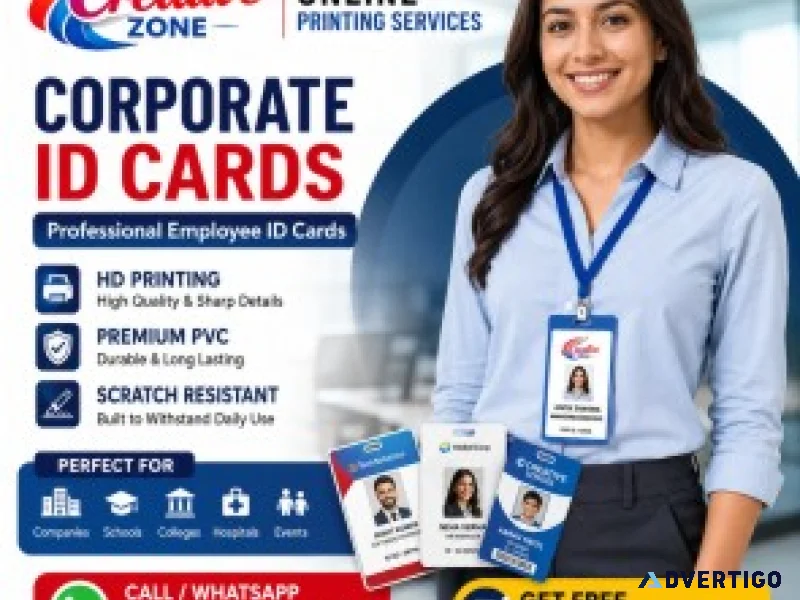 Corporate id card pvc id card rfid c