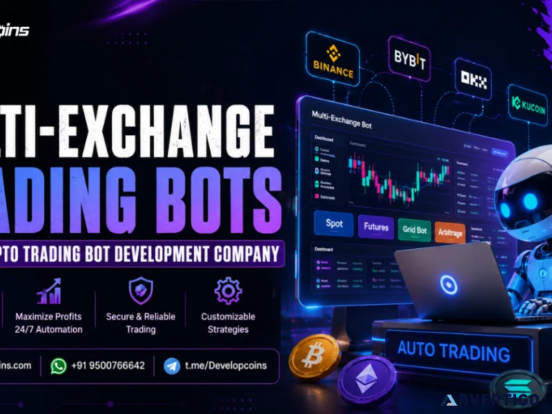 Build multi exchange trading bots with crypto trading bot