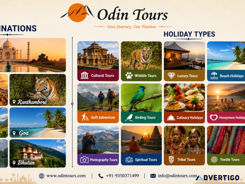 Kerala private tour packages by odin tours