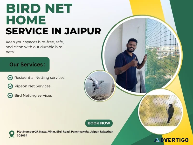 Bird net home service in jaipur team