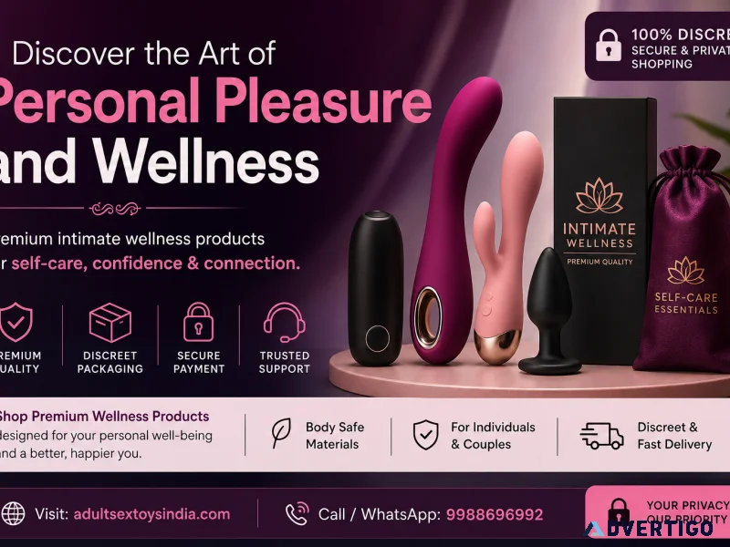 Discover the art of personal pleasure and wellness in delhi