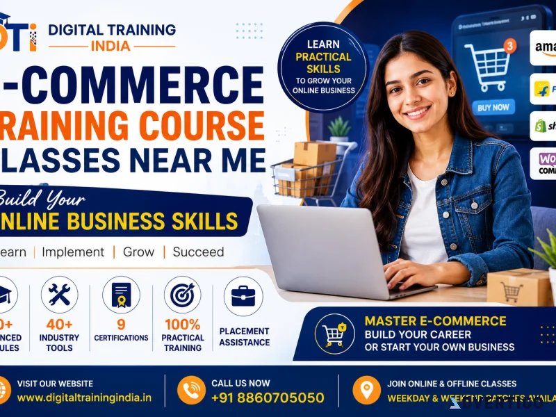 Ecommerce training course classes near me build your online b