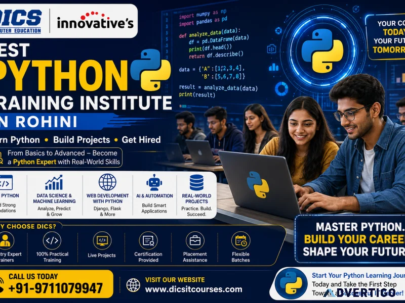 Launch your it career with the best python training institute in