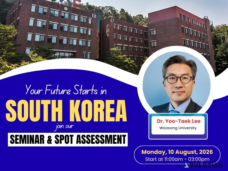Start your global education journey in south korea