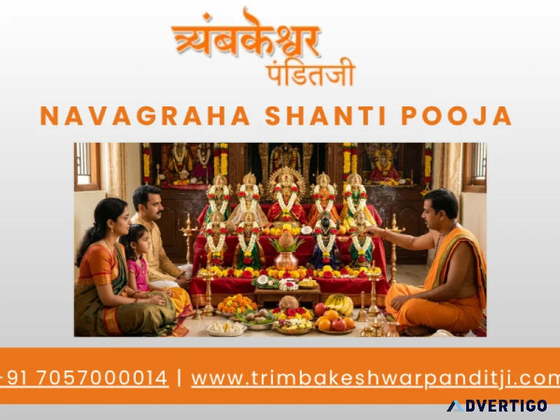 Book navagraha puja with an authorised trimbakeshwar pandit