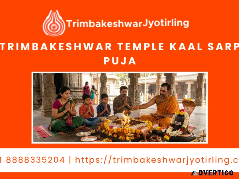 Vedic kaal sarp dosh puja and online booking at trimbakeshwar
