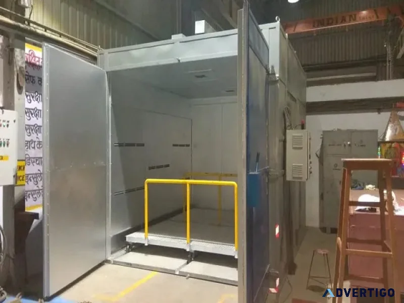 Electric oven for htlt motors winding insulation