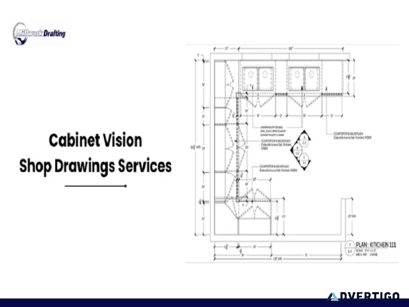 Cabinet vision shop drawings cabinet drafting services