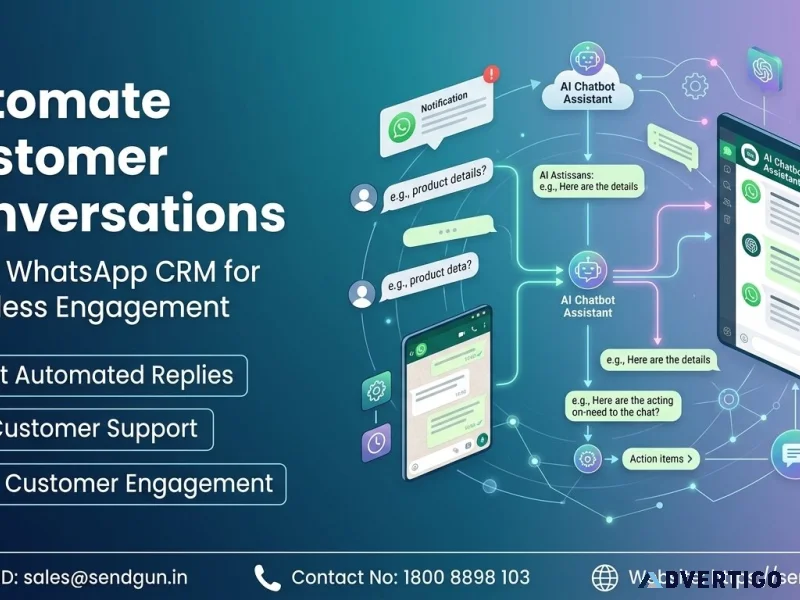 Sendgun स्मार्ट व्हाट्सएप crm �