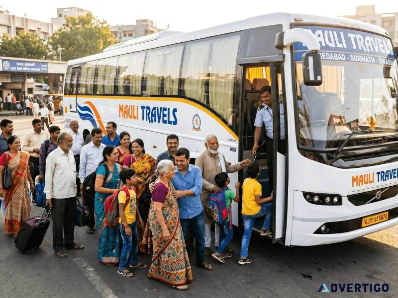 Hire bus in ahmedabad