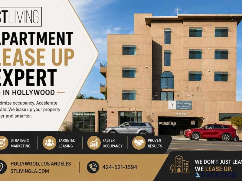 Apartment lease up expert in hollywood for faster property leasi