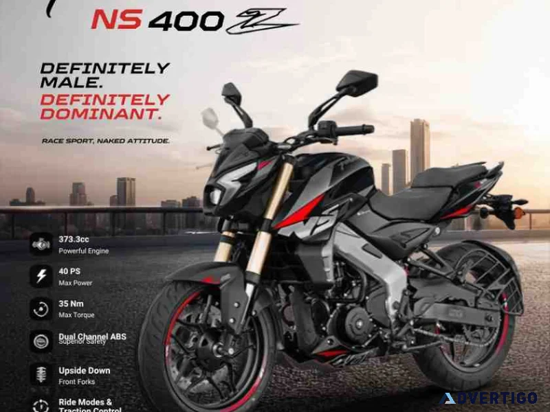 Bajaj pulsar ns400z price in india amba bajaj