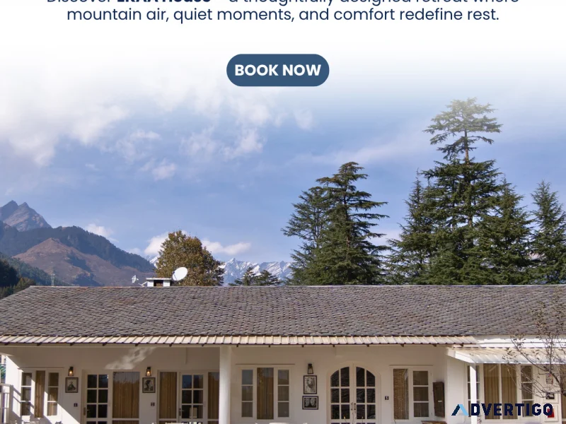 Ekaa house manali luxury mountain villa in himalayas