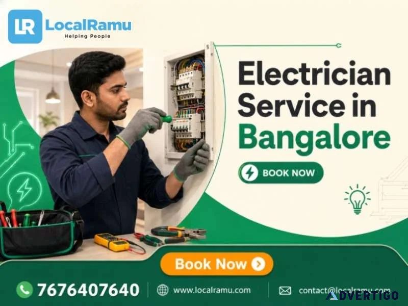 Best electrician services in bengaluru with localramu services