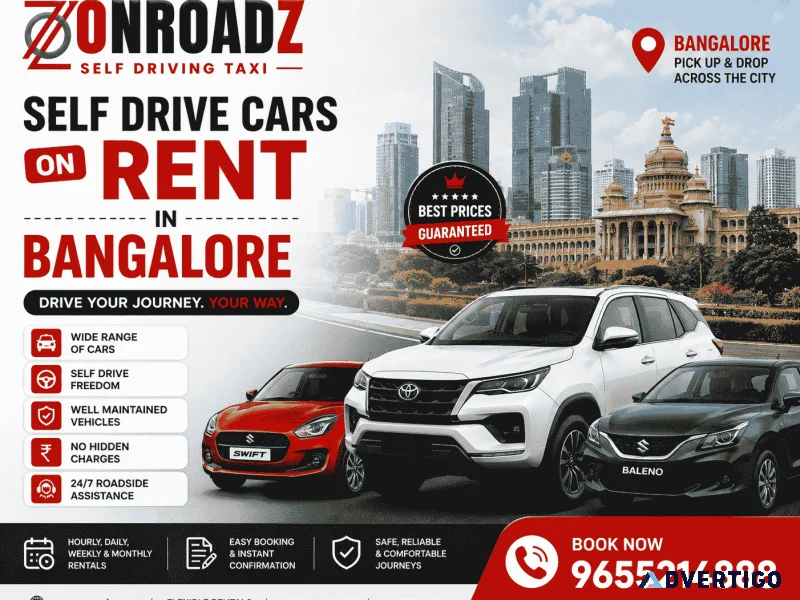 Car rental bangalore selfdrive cars onroadz