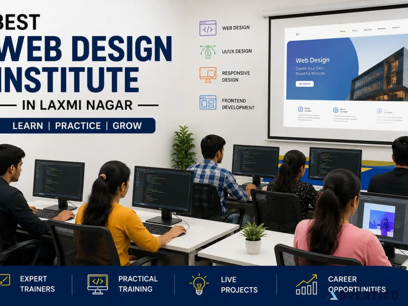 Best web designing institute in laxmi nagar learn professional