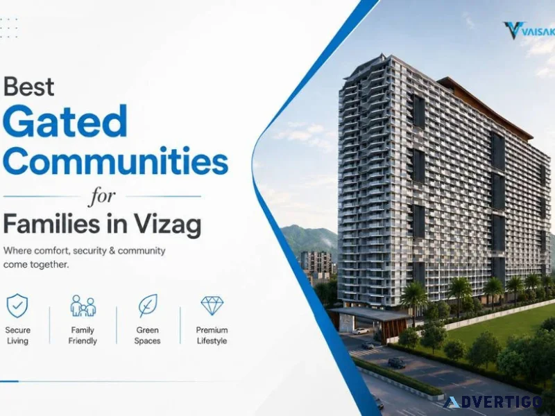 Best gated community apartments for families in visakhapatnam