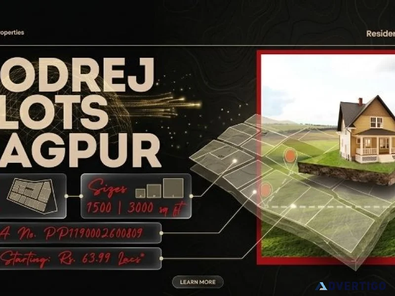 Near godrej plots nagpur godrej rivershore estate project