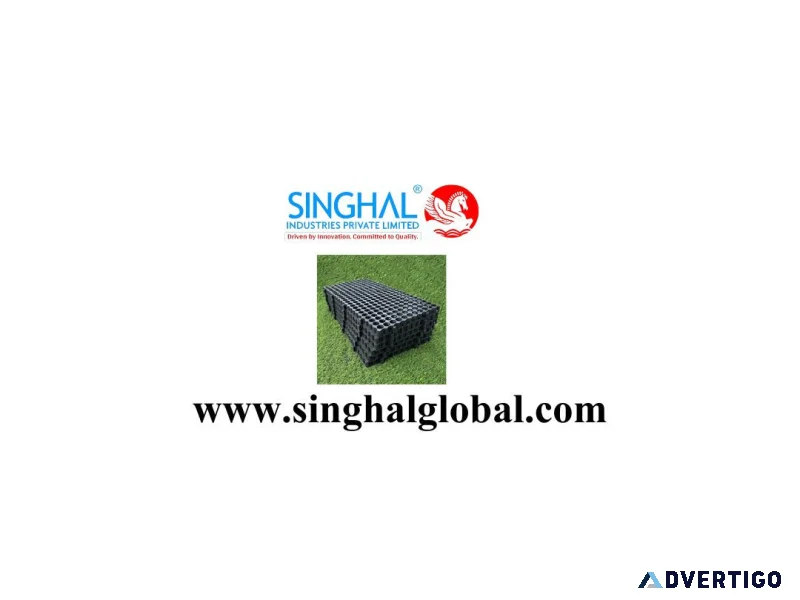 Drainage cell helps protect structures from water accumulation