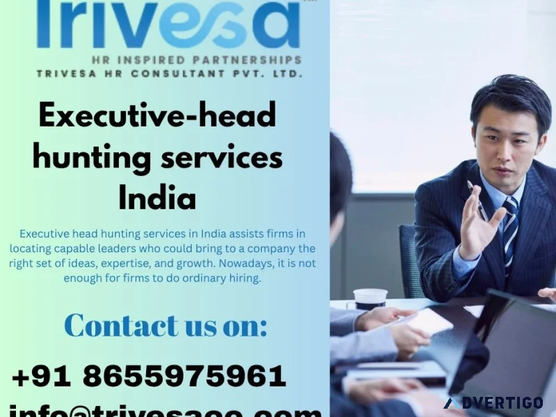Executive head hunting services india for toplevel talent