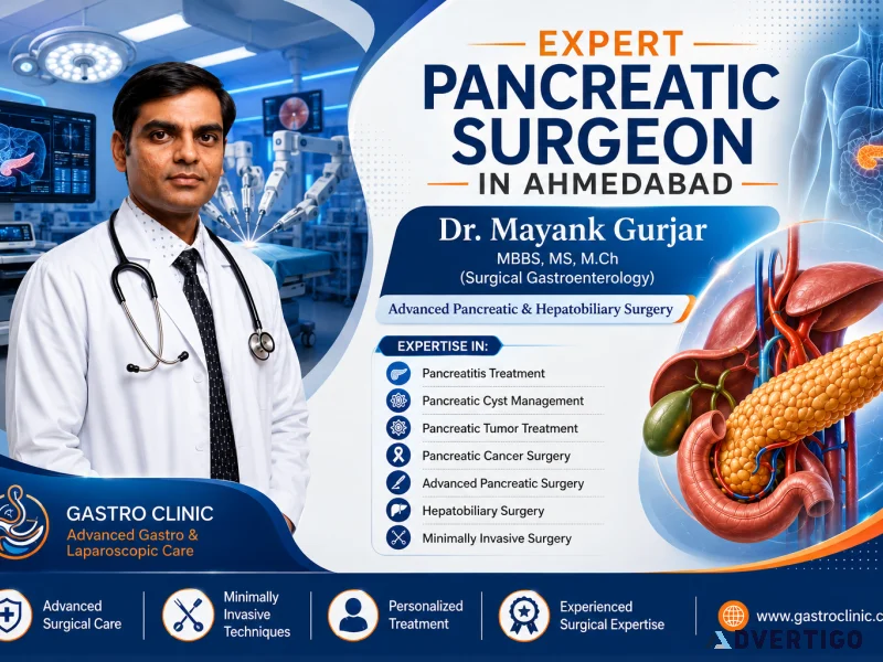 Expert pancreatic surgeon in ahmedabad