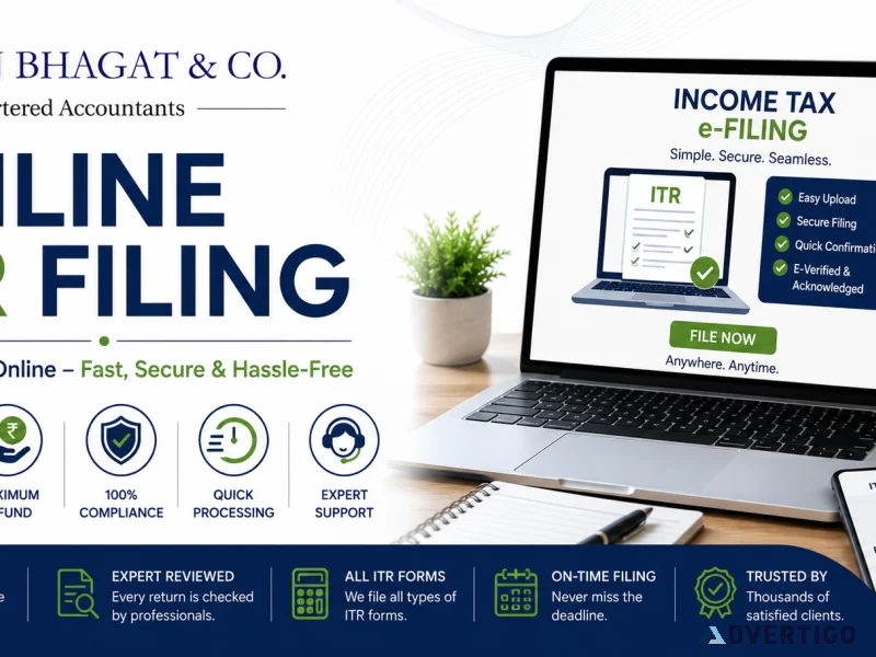 Online itr filing assistance for complete tax return preparation
