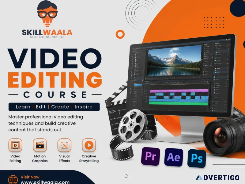 Video editing course for creative careers
