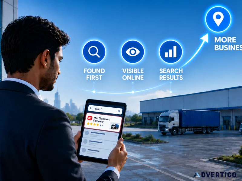 Digital marketing for transport companies india kabra logitech