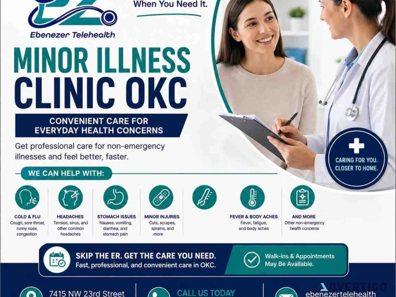 Minor illness clinic okc convenient local care