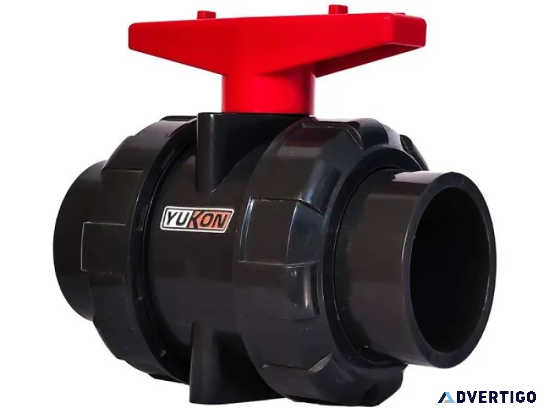 Upvc ball valve durable reliable flow control