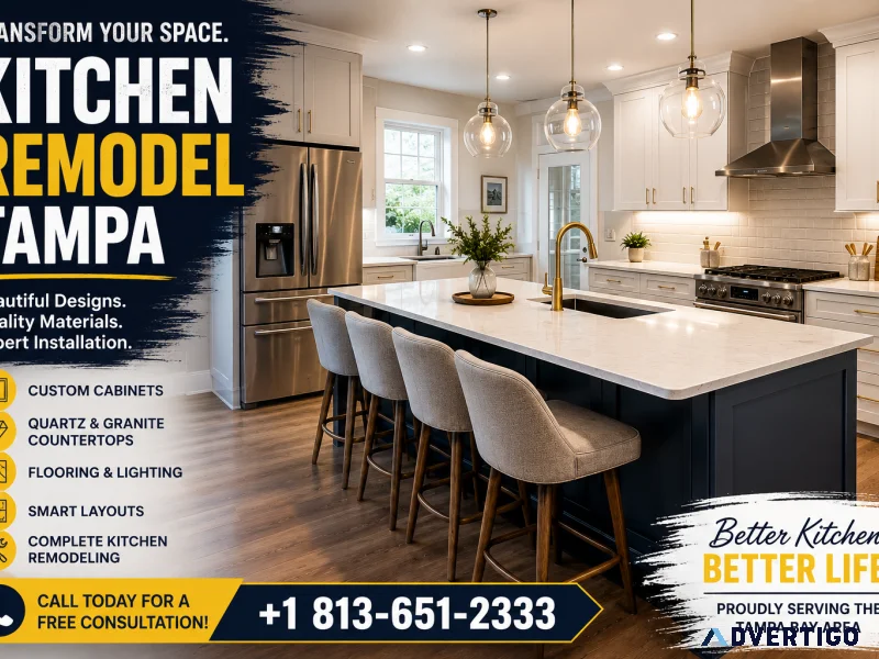 Create your dream kitchen in tampa