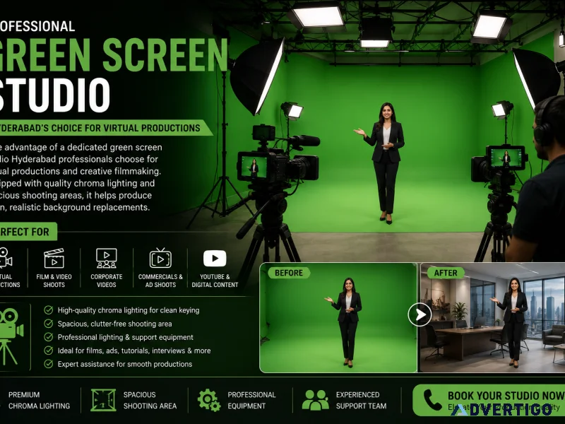 Green screen studio hyderabad