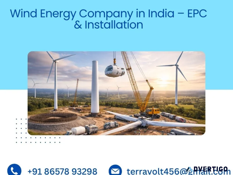 Trusted wind energy company in india for wind projects