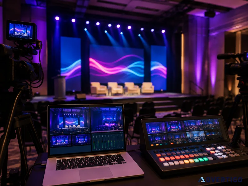 Professional live streaming services for events businesses