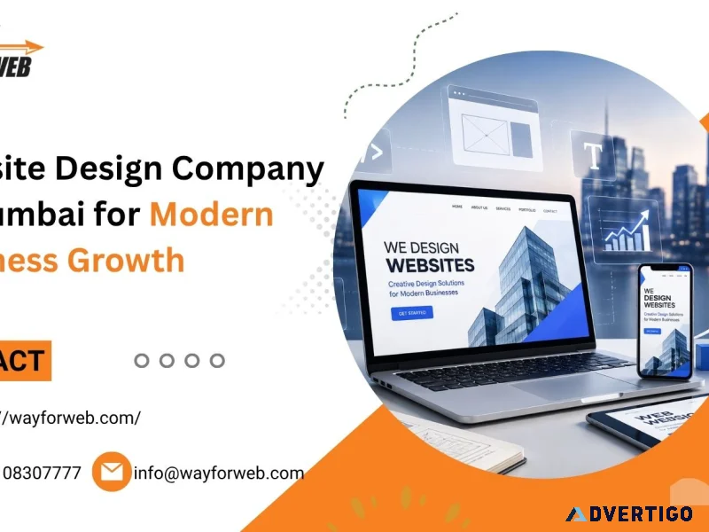 Website design company in mumbai for modern business growth