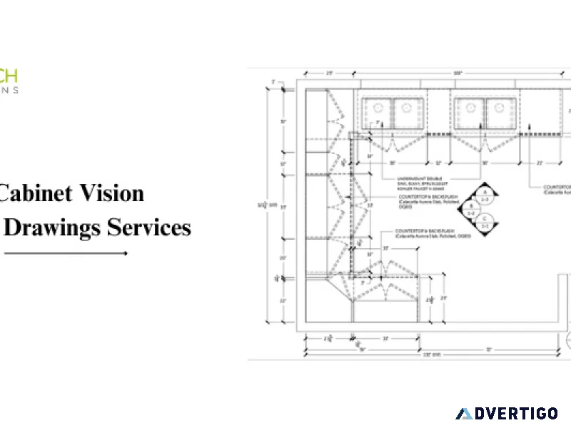 Cabinet vision shop drawings cabinet drafting services