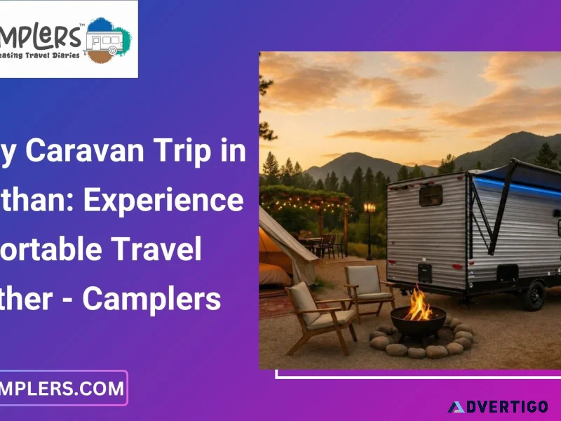 Family caravan trip in rajasthan experience comfortable travel