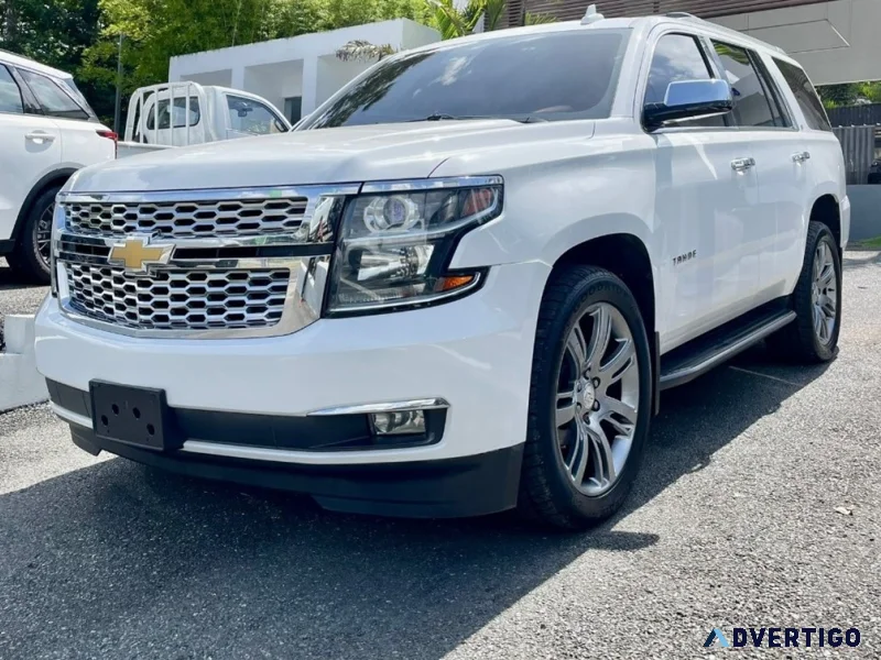 Chevrolet tahoe white full y disponible pa ti en el dealer