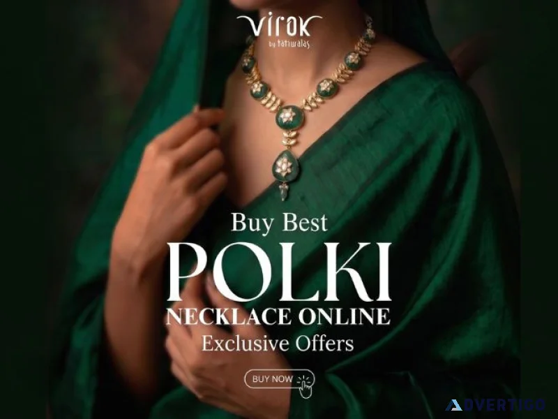 Buy best polki necklace online exclusive offers