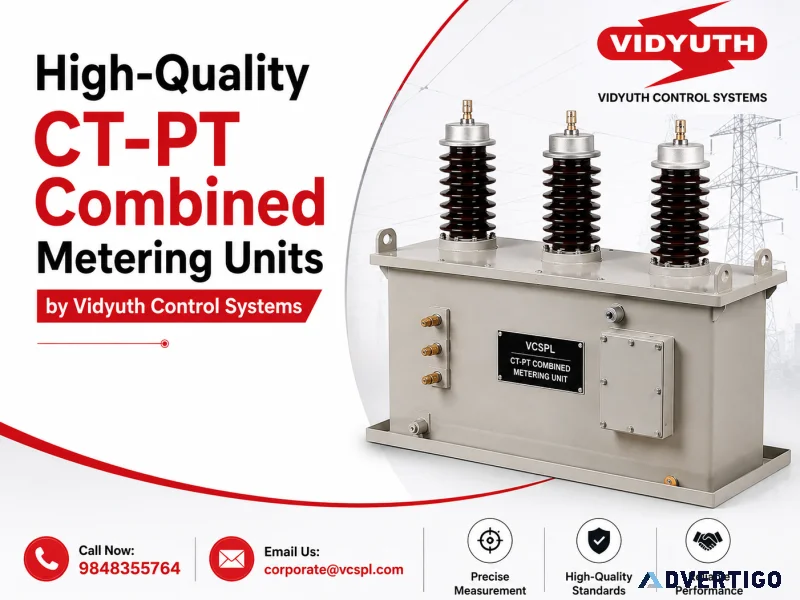 High Quality CTPT Combined Metering Units by Vidyuth Control Sy