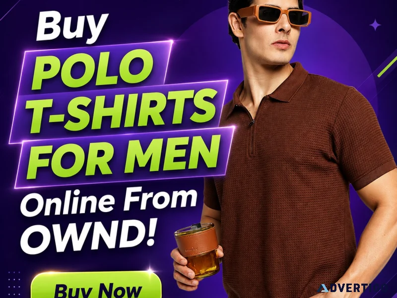 Polo tshirts for men just dropped fresh fits at ownd store