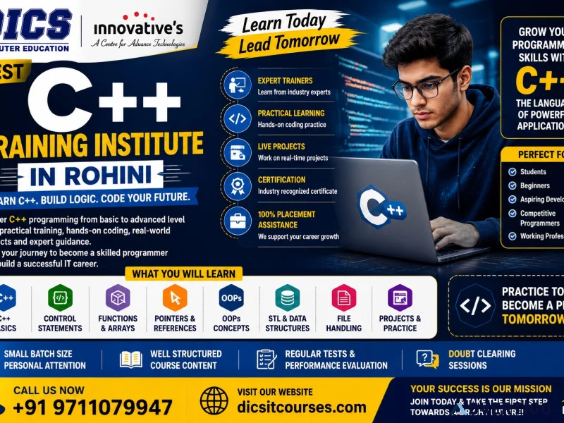 Best c training institute in rohini practical c programmin