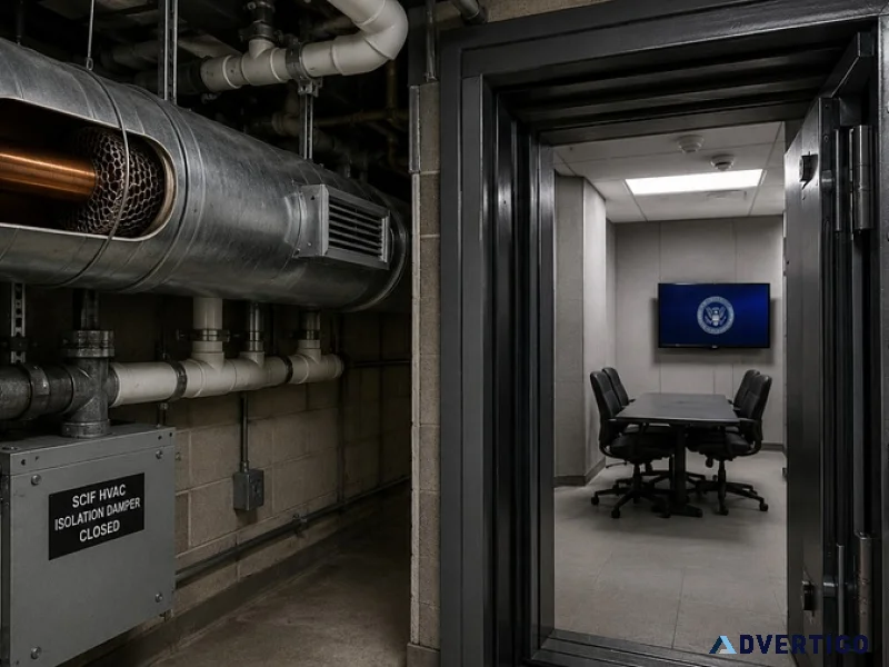 Refrigerant line break solutions for secure facilities