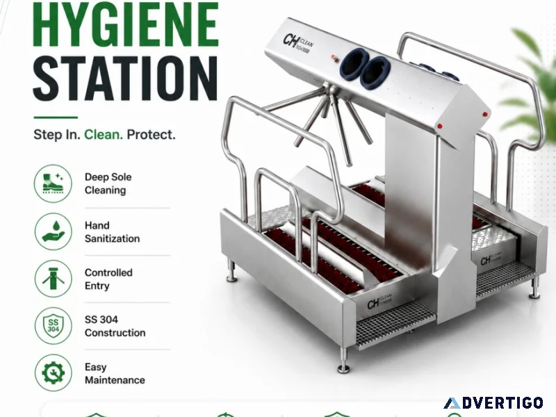 Hygiene station easy effective hygiene solution