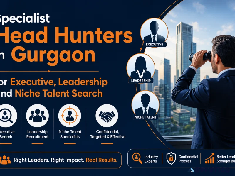 Specialist head hunters in gurgaon for executive leadership and