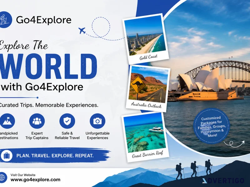 Explore australia with go4explore best australia tour packages