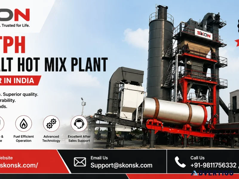 40 tph asphalt hot mix plant supplier in india